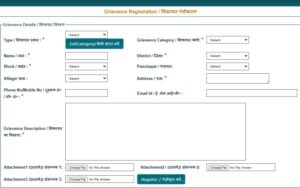 Grievance Registration